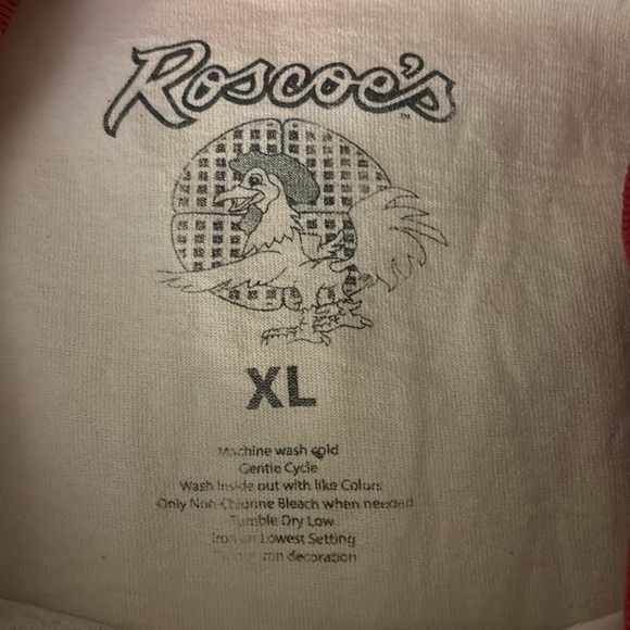 RARE Roscoe’s House Of Chicken ‘n Waffles “ANAHIME” Baseball Shirt - XL 🍗🧇 - Picture 3 of 7